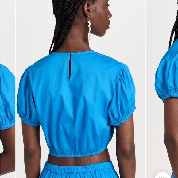 Playa lucila puff sleeve top new with tags! Size small - Picture 3 of 3